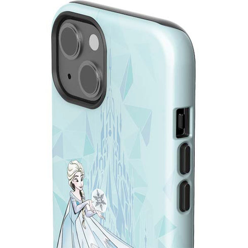 Disney Frozen Elsa and Olaf Art iPhone 15 Impact Case